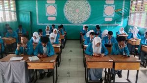 Hari Pertama ASAS Genap di MAN 1 Bungo Berjalan Lancar, Ujian Berbasis Android Minim Kendala