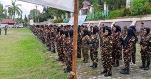 Apel 1.000 Banser Warnai Inaugurasi GP Ansor Merangin, Bupati Diganjar Kehormatan