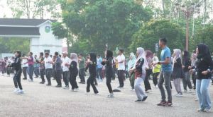 Senam Sehat ASN Tebo: Investasi Sederhana untuk Membangun Birokrasi yang Produktif dan Harmonis