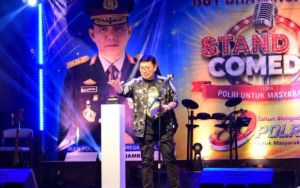 Meriahkan Hari Bhayangkara ke-80, Polda Jambi Gelar Lomba Stand Up Comedy