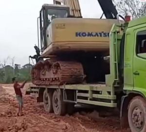 Viral di Media Sosial, Polsek Sungai Gelam Turun ke Lokasi dan Imbau Hentikan Aktivitas Galian C