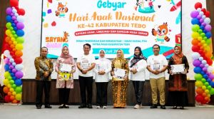 Pemkab Tebo Peringati Hari Anak Nasional 2026, Wabup: Anak Hari Ini Calon Pemimpin Masa Depan